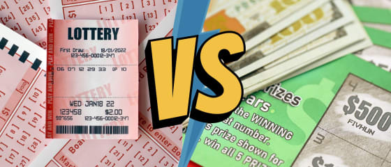 Stírací losy nebo loterie: Co je lepší sázka